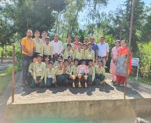 Illuminated the name of the school by performing brilliantly in the sports competition of under-14 boys