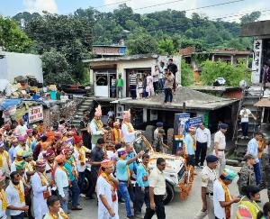 State level Janmashtami festival begins with a grand procession