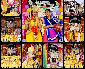 Janmashtami festival celebrated at DAV Alampur