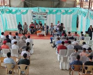 program was organized by Mahasu Mitra Mandal in Solan, MLA Shandil was present