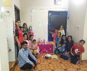 Dadlaghat: Maa Baniya Devi Group celebrated Janmashtami with great pomp