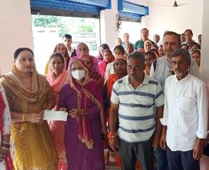 Naresh Kumar Tailor visited Gram Panchayat Gasota, interacted with people