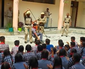  Mock drill organized by Fire Department in Kendriya Vidyalaya Naleti