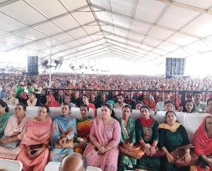 Baldev Sharma showed his power by getting the indoor stadium approved for Barsar