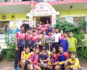 Dhundan School did well in the block level Under-19 sports competition