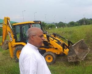 Cleanliness drive continues under the guidance of Director, Central Sanskrit University, Balahar.