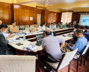  Deputy Commissioner of Luhri Phase-I Project took meeting in Mini Secretariat Auditorium