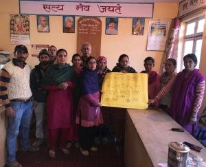 घणागुघाट में प्रधानमंत्री मातृ वंदना सप्ताह के अंतर्गत कार्यक्रम का आयोजन 