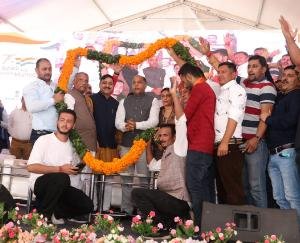 CM lays foundation stone of developmental projects worth Rs 91.16 crore at Rohri in Pachhad