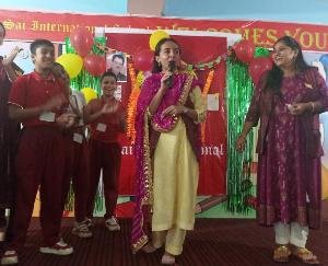 Students of Sai International School celebrated Teacher's Day with pomp