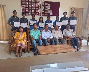 Rovers and Rangers unit of Takipur College honored for excellent performance in skillful testing camp