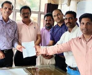 Delegation met Director of Elementary Education Dewan Chandel regarding demands