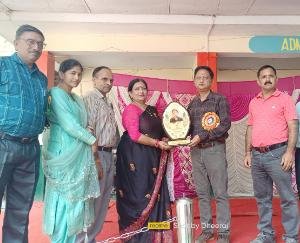 District level Under-14 student sports competition concluded in girl's school
