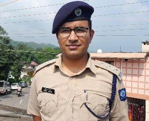 Vishal Verma took over as DSP Dehra