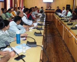 Rural Development Agency review meeting held under the chairmanship of Deputy Commissioner