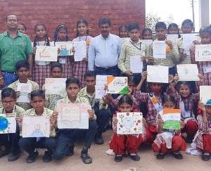 Hindi Diwas celebrated by the children of Thakurdwara School