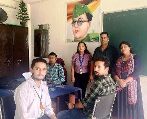 Hindi Day celebrated in Gyan Jyoti Education College, Rajol, booster dose camp also organized