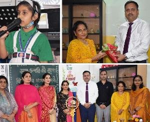 Hindi Diwas celebrated with gaiety in DAV Bhadoli