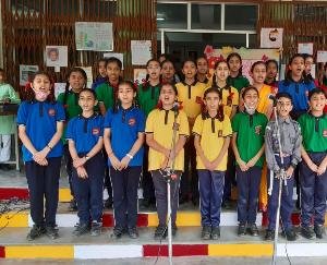  Hindi Day celebrations celebrated in Kendriya Vidyalaya Naleti