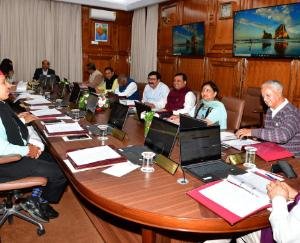 Cabinet started under the chairmanship of Chief Minister Jai Ram Thakur