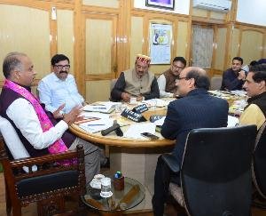 Chief Minister presided over the meeting of the State Level Kullu Dussehra Committee.