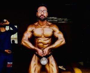 मिस्टर इंडिया बॉडी बिल्डिंग चैंपियनशिप में बॉडी बिल्डर आदित्य दास रहें विजयी 