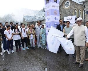 Governor flags off Silk Route trekking campaign