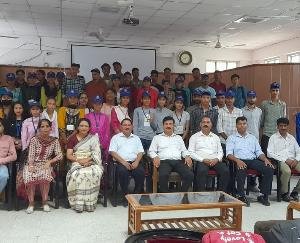 Jaisinghpur: National Service Scheme Foundation Day celebrated by Kanwar Durga Chand Government College