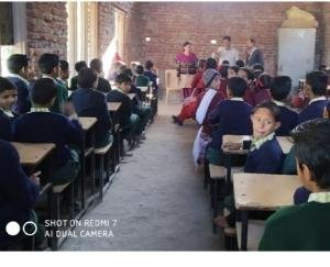 नशा निवारण अभियान के तहत भाषण प्रतियोगिता आयोजित