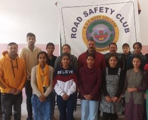 Essay writing competition organized by Road Safety Club in college