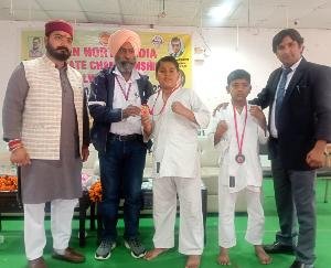 2 players of Samurai Karate Shito Ryu India won medals