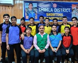 12 students participated in the 41st North Zone Shooting Championship Competition
