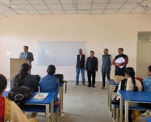 Sardar Patel University Mandi inspected Government College Dada Siba