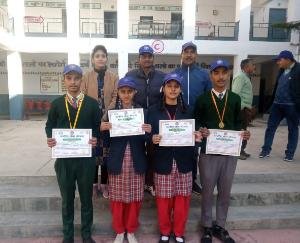  राजकीय आदर्श वरिष्ठ माध्यमिक विद्यालय ने सांस्कृतिक गतिविधियों में मनवाया लोहा