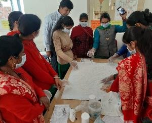  व्यवसायिक प्रशिक्षण कार्यक्रम का आयोजन 