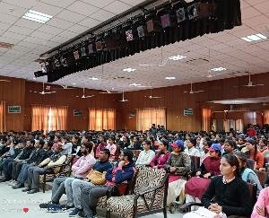 Program organized on Constitution Day in Vedvyas campus of Central Sanskrit University