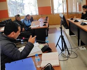 Randomization of counting staff completed in the presence of representatives of political parties