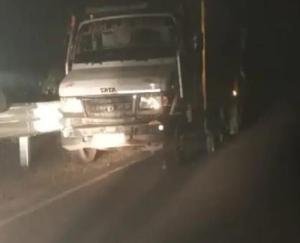 Tempo driver crushes 7 goats in Sanila, 3 killed