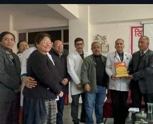 Doctor Prem Bhardwaj working in Civil Hospital took premature retirement