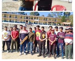 Cricket competition organized in Panchayat Amroh Pastal