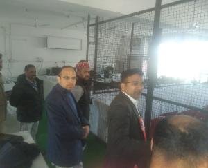 Deputy Commissioner inspected the strong rooms to review the preparations for the counting of votes