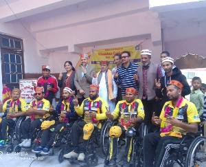 Third National Wheelchair Cricket Competition organized in Udaipur