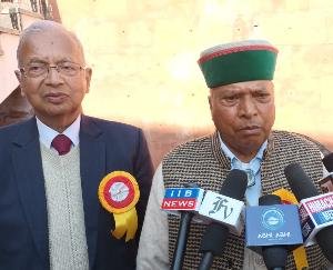 Electricity Board Pensioners Forum celebrated State Level Pensioners Day in Hamirpur