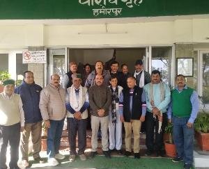 District Kisan Congress meeting held at Circuit House
