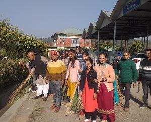 Grammar department of Vedvyas campus also fulfilled its responsibility