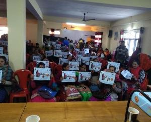 हिमाचल प्रदेश गृहणी सुविधा योजना के तहत दाड़लाघाट की 8 पंचायतों में 150 गृहणियों को दिए गए गैस कनेक्शन