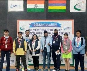 Himachal won 13 gold in international crossminton competition held in Greater Noida