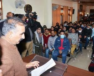 JOA (IT) candidate delegation met the Chief Minister