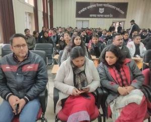 GCTE organized music talent hunt program in multi-purpose hall