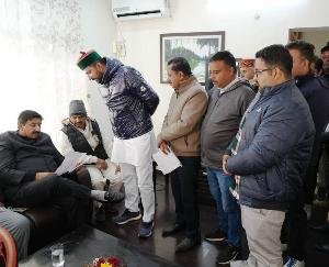 Delegation of Haroli Assembly Constituency met Deputy Chief Minister